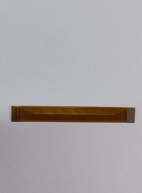 FPC排线测试延长0.4间距黄色排线24/30/34/60p 空排线