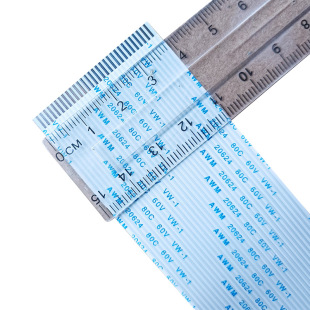 30P芯 1.25mm同向FPC FFC排线AWM2062480C60V扁平6