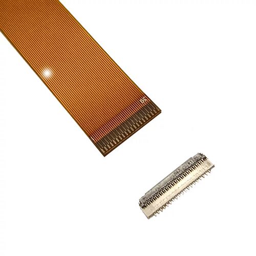 0.3mm间距连接器fpc黄色排线插头