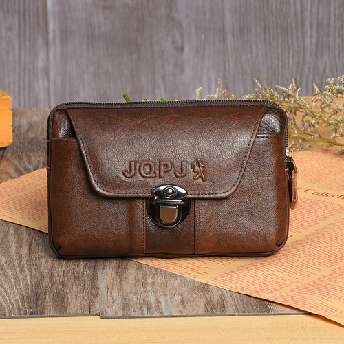 Кожаный ремень, универсальная дорожная поясная сумка для отдыха, 6 дюймовая, из натуральной кожи