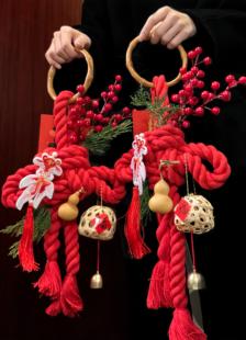 万字结手工diy材料包新年入户门挂件中国结过年春节氛围场景布置