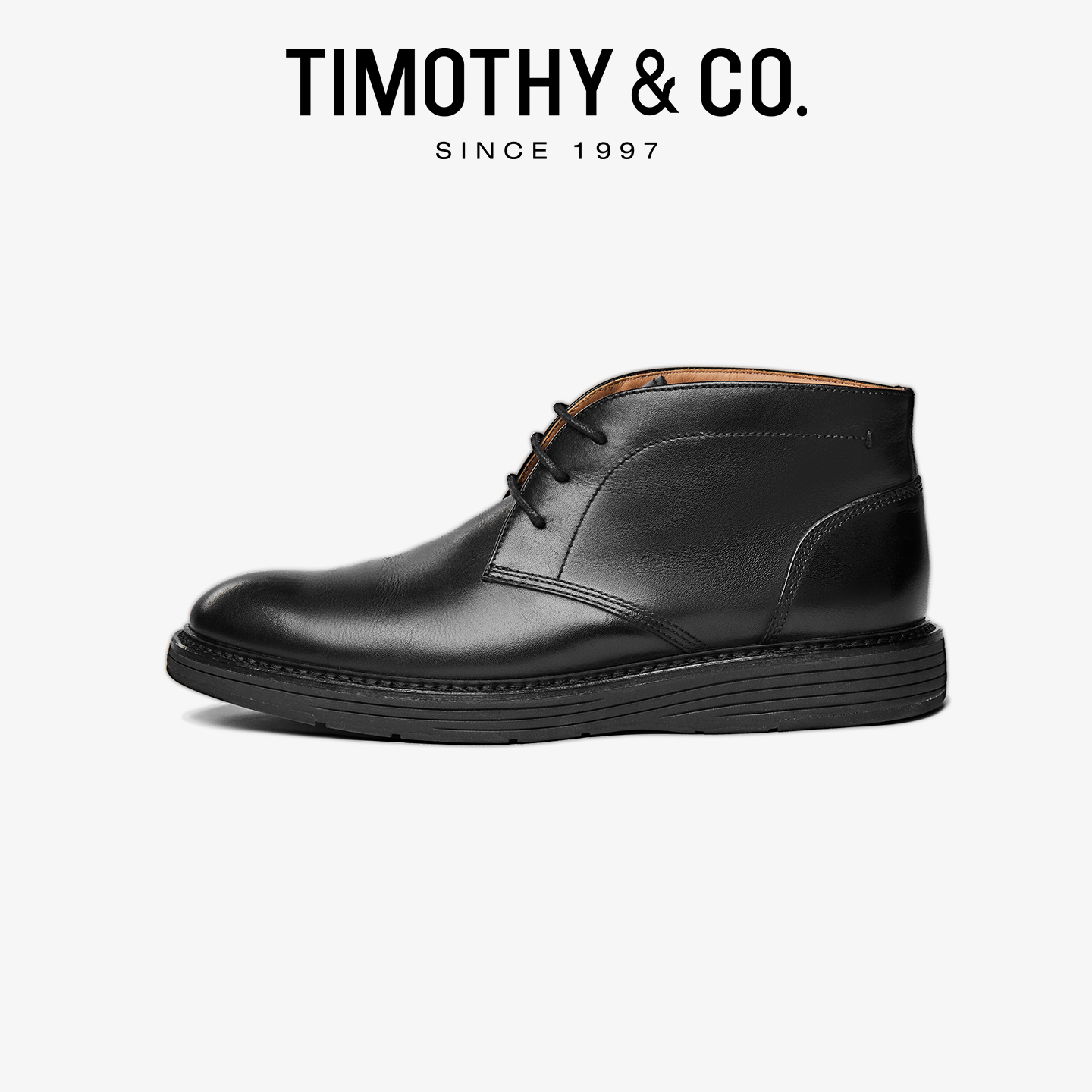 迪迈奇经典牛皮沙漠靴