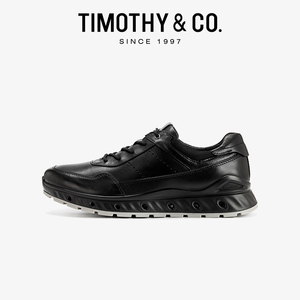 TIMOTHY＆CO．/迪迈奇春季牛皮男鞋商务运动休闲鞋男皮鞋时尚轻便