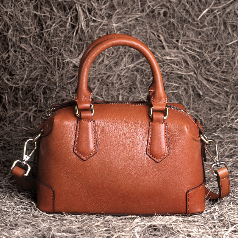 藏皮客小包包女2026新款真皮斜挎贝壳包头层牛皮复古风撞色手提包,箱包皮具/热销女包/男包,通用款女包,淘宝优惠券,粉丝福利购,淘宝优惠卷