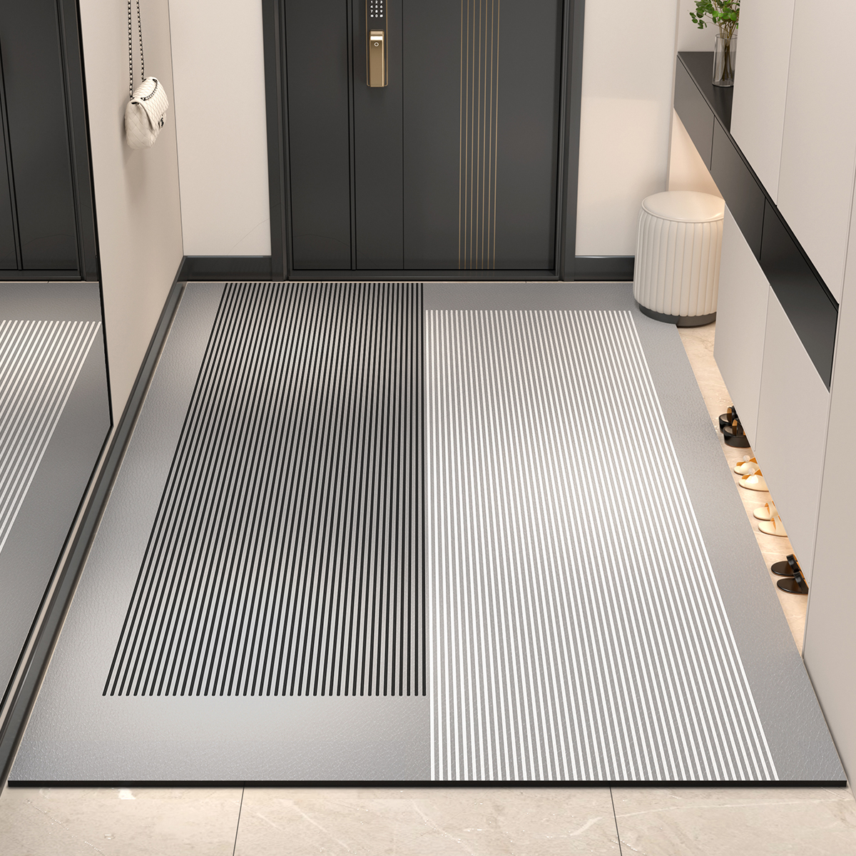 入户门地垫轻奢现代简约PVC脚垫