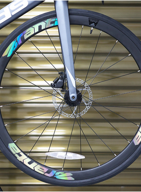 适用于喜德盛BRANTA轮毂轮圈子轮组ADRS350380AD300RC600反光贴纸