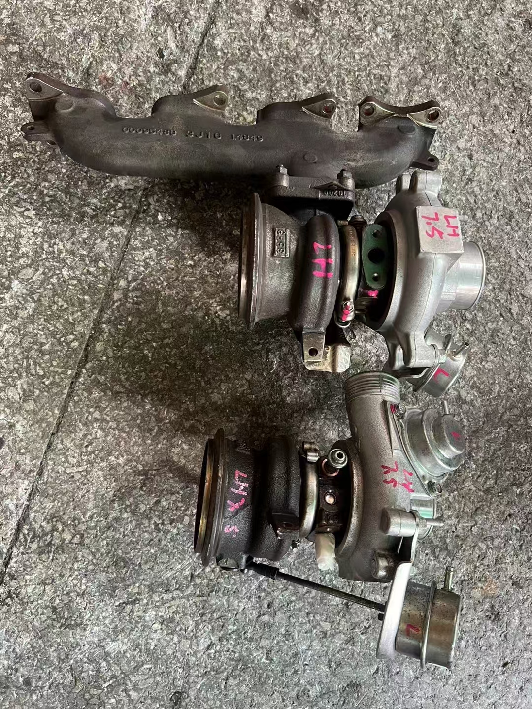 650S涡轮增压 迈凯伦540 650S 720S MP4-12C原厂拆车涡轮增压总成