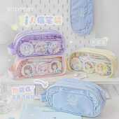 RosyPosy柔设隐藏痛笔袋ins高颜值痛包文具袋女学生大容量铅笔盒