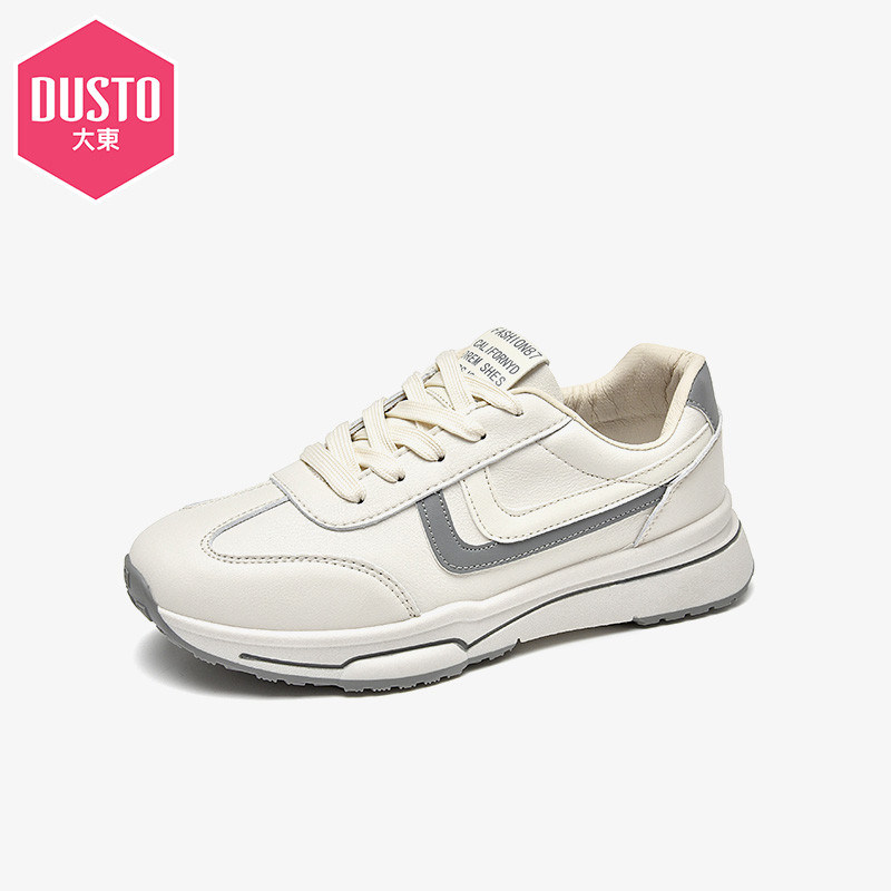 大东春秋季日常休闲时尚运动鞋平底系带阿甘鞋运动鞋女鞋21q7138