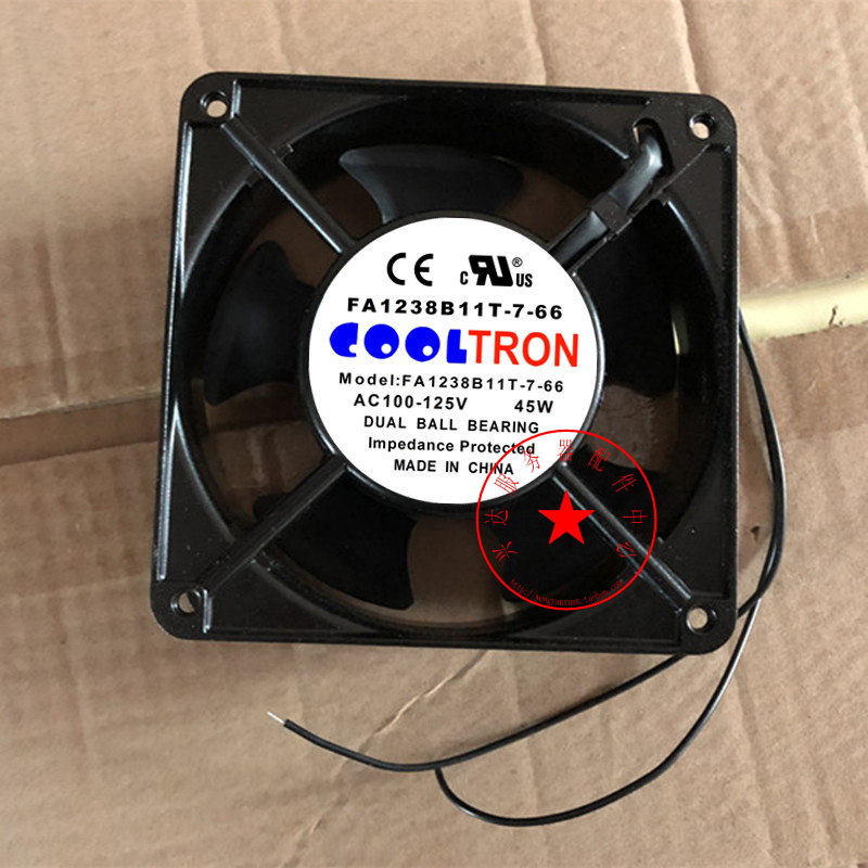 FA1238B11T7-66 AC100-125V 原装COOLTRON交流风扇FA1238B22-7-97