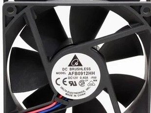 台达 9厘米 9225风扇 92*92*25MM AFB0912HH 12V 0.4A 轴流风机