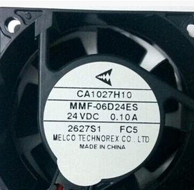 原装三菱变频器风扇CA1027H10 MMF-06D24ES-FC5 24V 0.10A