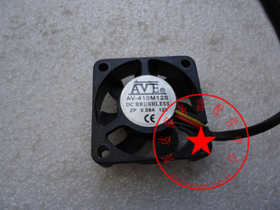 AV-410M12S 12V 0.08A 双珠 4厘米4010三线风扇 AV-410H/L12S/B