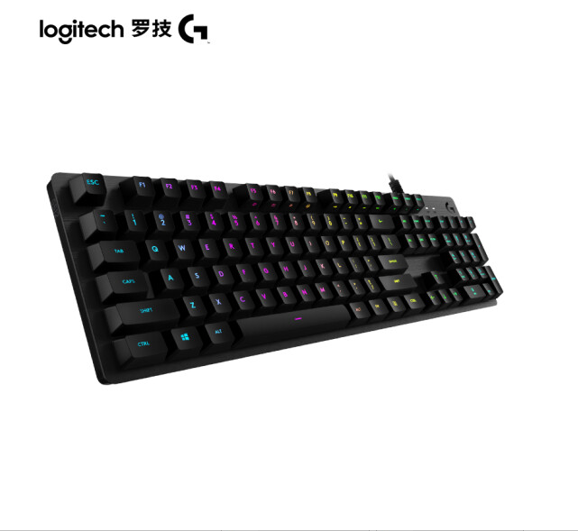 罗技g512红轴青轴茶轴机械键盘游戏电竞rgb背光有线全尺寸吃鸡拆