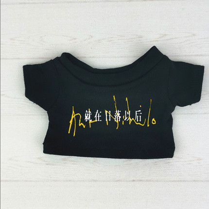 孙燕姿演唱会同款17cm拉布布labubu娃衣10/15/20cm棉花娃娃衣服