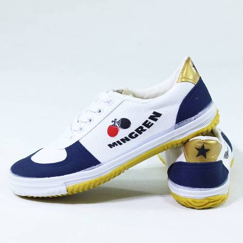 双星透气防滑帆布低帮乒乓球鞋