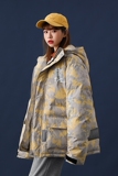 中性冬季新款男女工装棉衣情侣迷彩连帽棉袄棉服7073-P135，男装棉衣，电商B380（原B361）