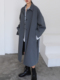 气质中长款 新品 大衣 原创休闲宽松系带收腰风衣外套女秋季 CHICCLO