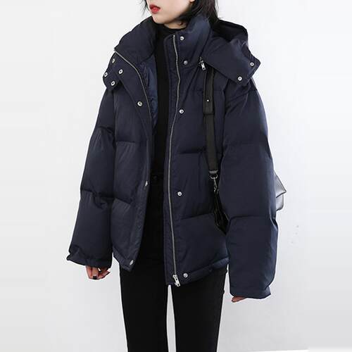 韩版宽松休闲加厚棉服