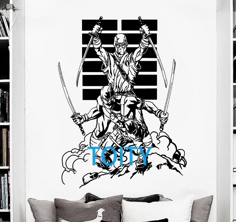 G.I.Joe美漫特种部队贴画白幽灵Storm Shadow 贴纸蛇眼Snake Eyes