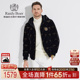 金丝绒 Raidy Boer 雷迪波尔偏厚双头鹰胸章夹克外套男3045