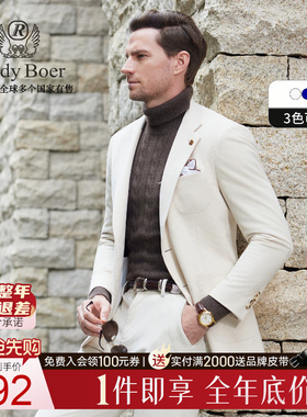 【灯芯绒老钱风】Raidy Boer/雷迪波尔2025秋男休闲西服外套 2509