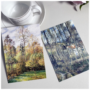 卡米耶毕沙罗印象派明信片30张艺术收藏经典风景画作欧美艺术作品