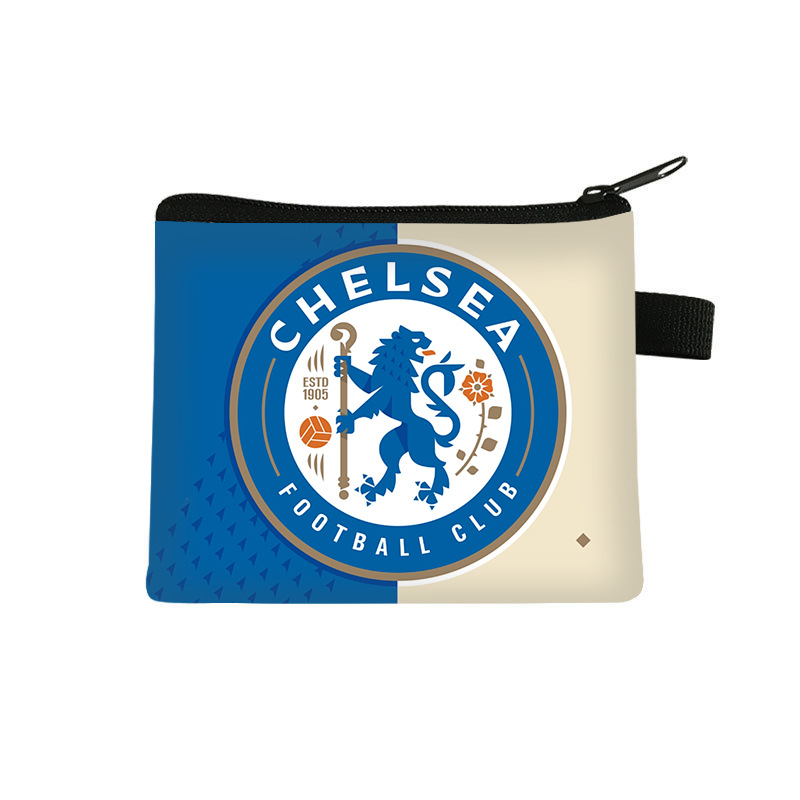 2026新款世界杯欧洲杯欧冠足球零钱包卡通涤纶收纳包可爱迷你卡包