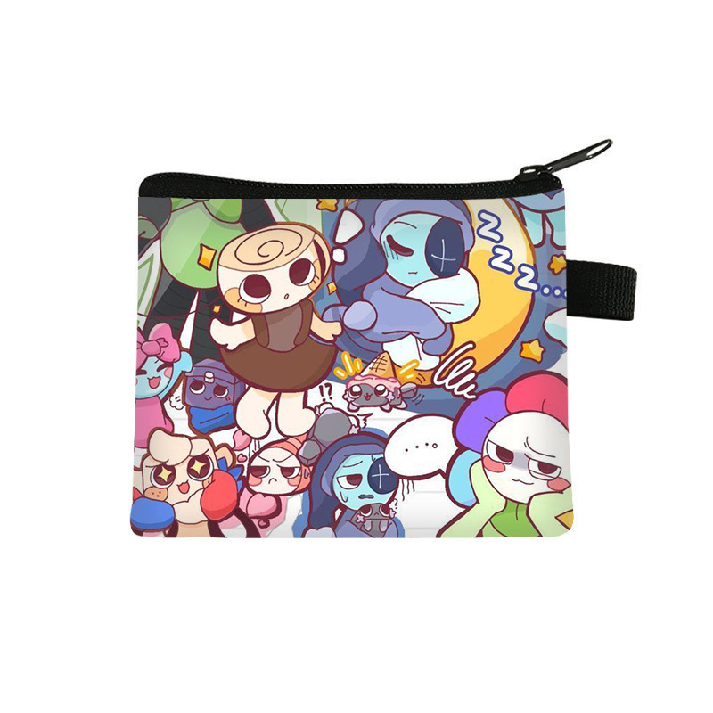 2026丹迪的世界儿童卡通迷你男女小学生零钱包可爱印花卡包收纳包