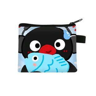 企鹅pingu零钱包儿童可爱mini收纳小钱包钥匙耳机卡包便携收纳包