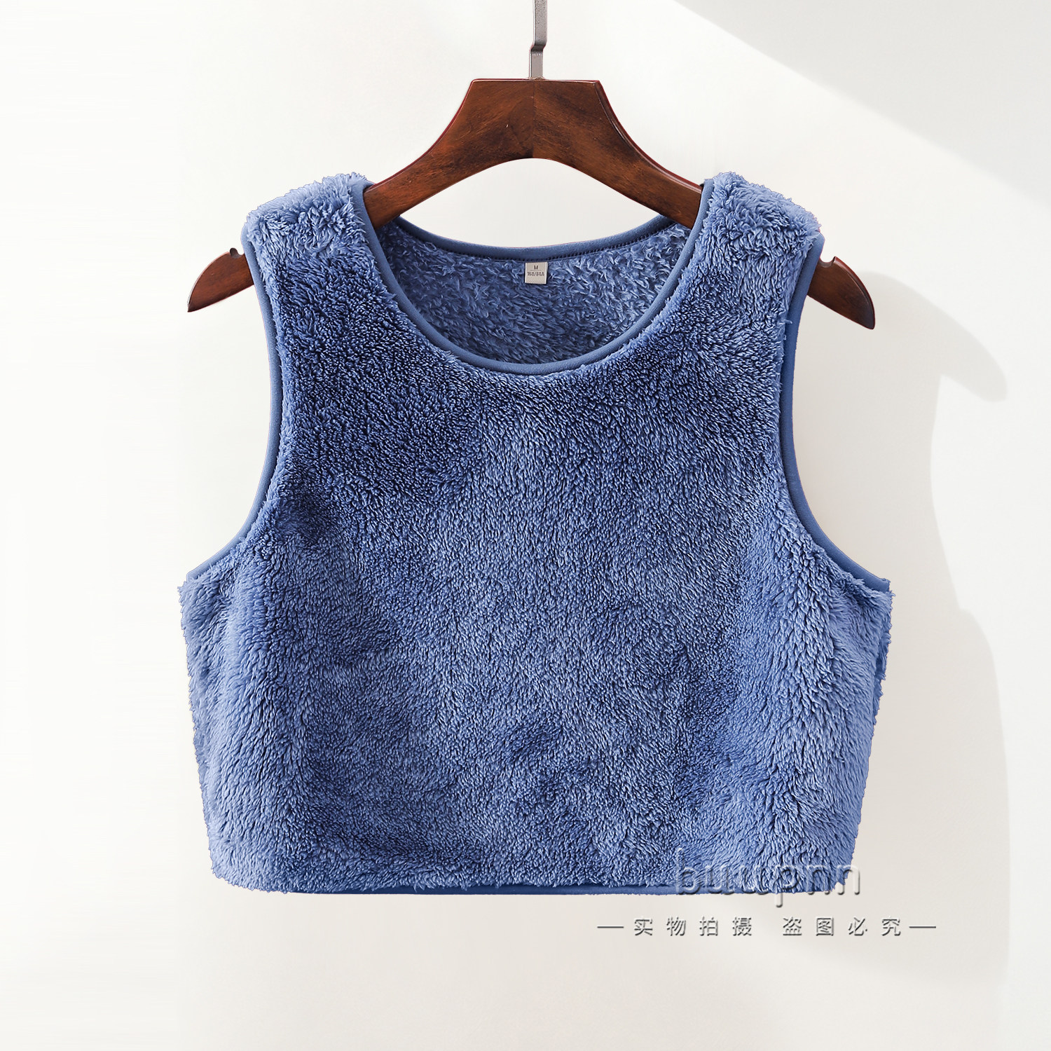 加绒保暖护胸口短款背心女珊瑚绒半截无袖护背马甲套头,女士内衣/男士内衣/家居服,保暖背心,淘宝优惠券,粉丝福利购,淘宝优惠卷