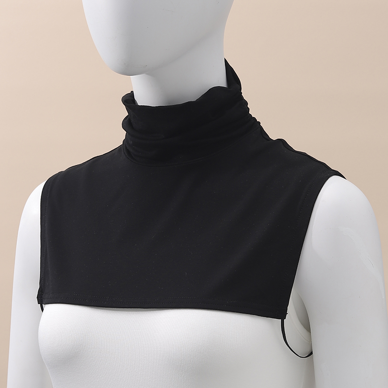 假高领女莫代尔百搭堆堆假领冬内搭领套打底套头围V脖秋套脖假领