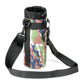 直径7.7厘米牛津布保温杯保护套 运动户外便携背带斜跨水壶包袋