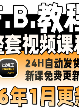 外贸教程英文SEO优化ADS广告Shopify建站领英FB业务员开发信培训