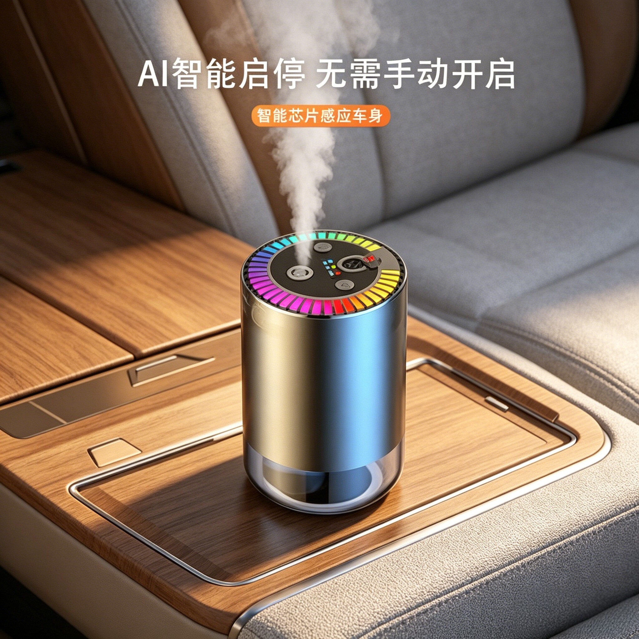 车载自动喷香机加湿器星空顶