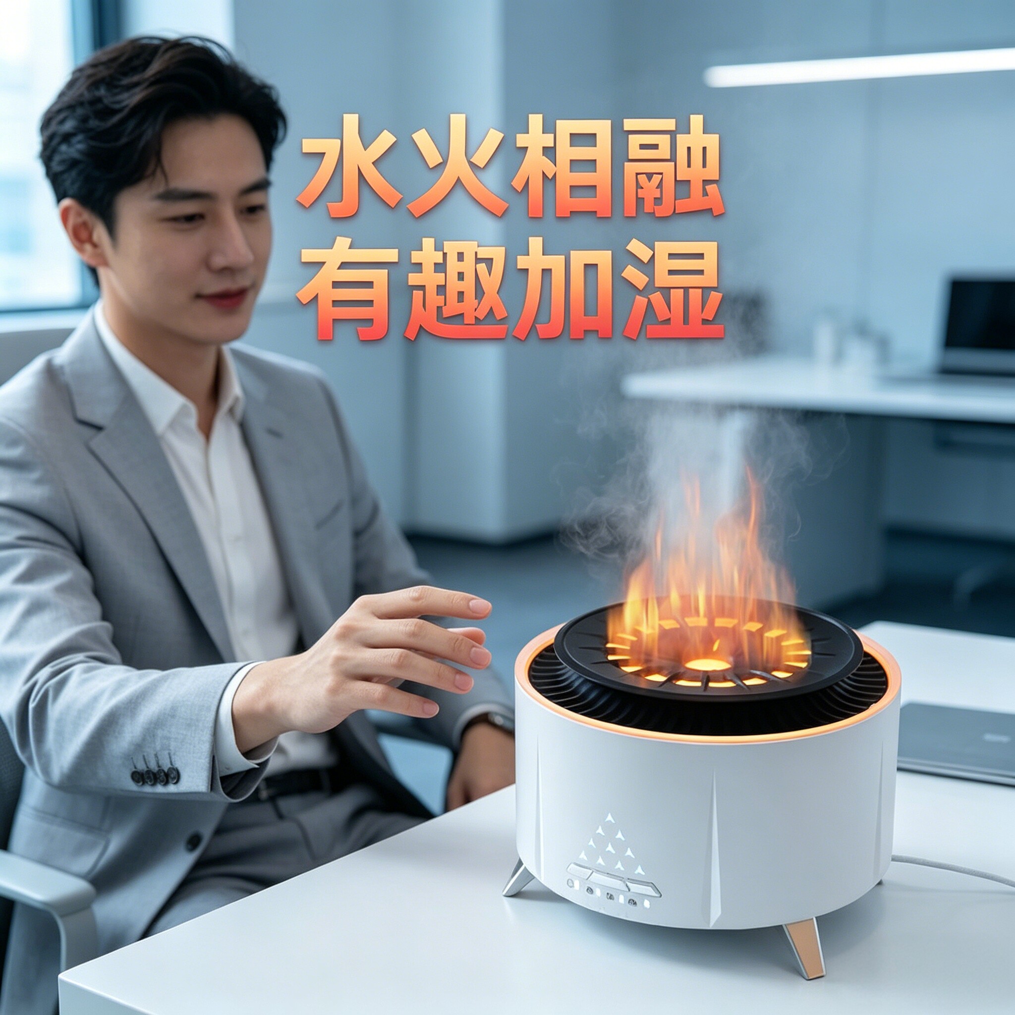 遥控蓝牙超声波大雾香薰加湿机