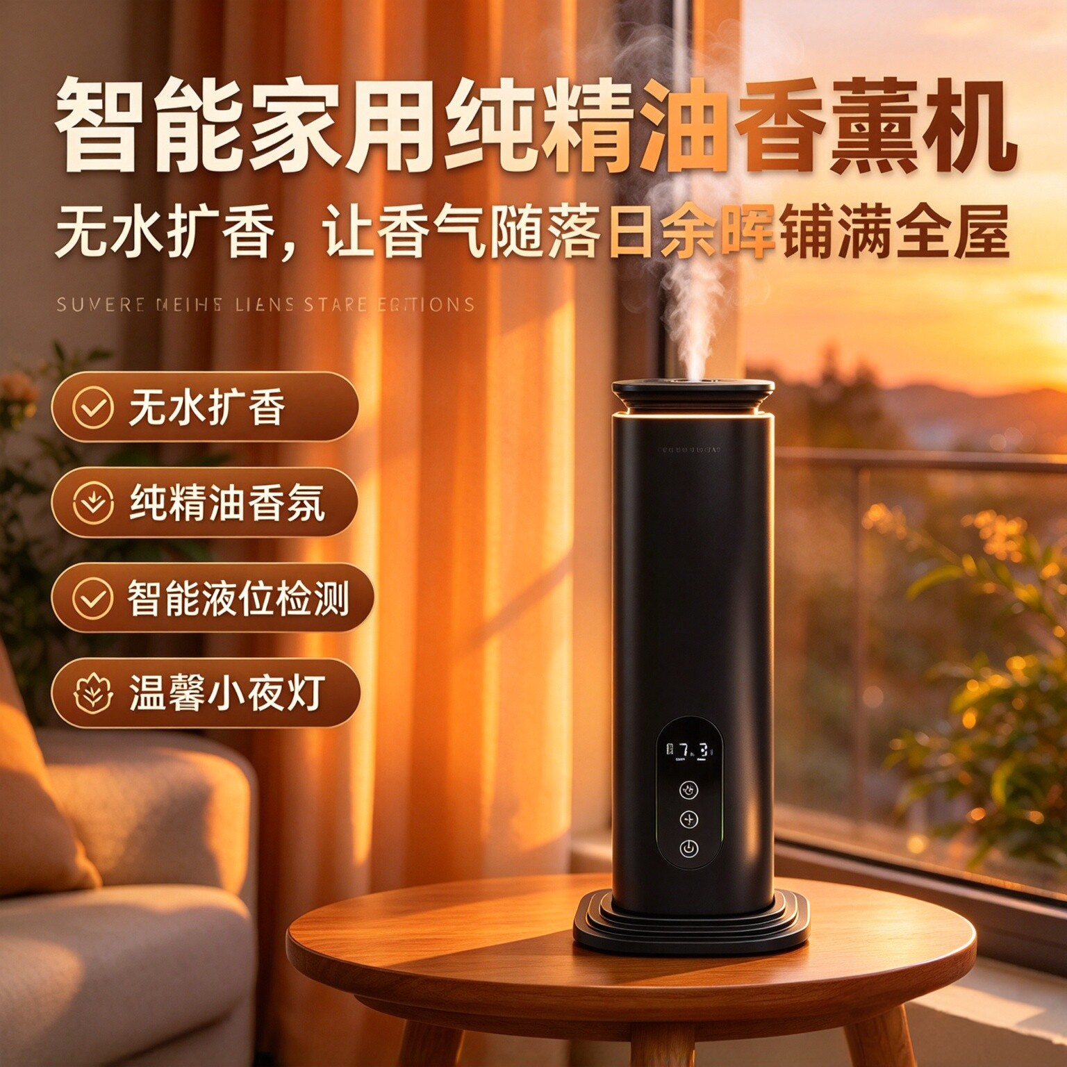 智能无水APP定时香薰机