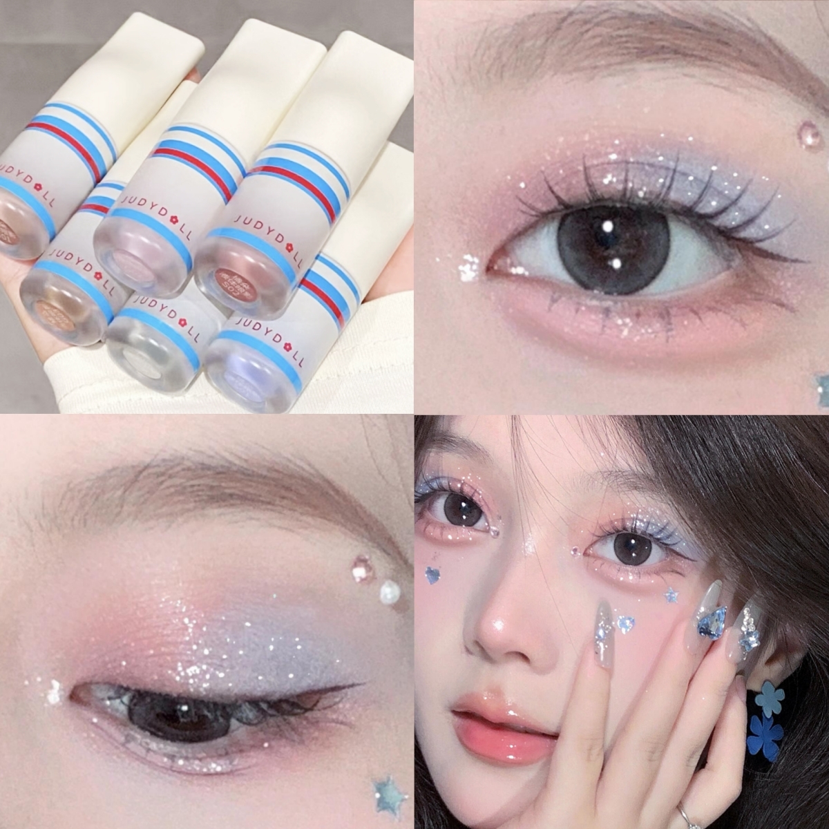 夏日清新海盐蓝S01蓝色现货速发