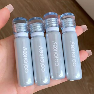 Colorkey珂拉琪小冰钻唇漆唇釉女玻璃唇透明不易沾杯镜面水光口红