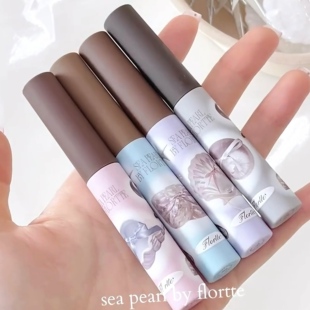 爆款FLORTTE花洛莉亚玻璃海染眉膏新手自然定型野生眉冷灰棕眉笔