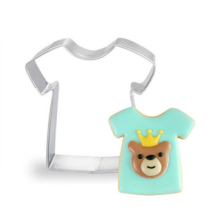 宝宝生日饼干模具婴儿BB衣服满月喜饼手工包子印模馒头切模套装