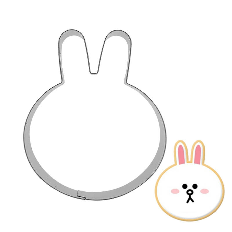 手工制作宝宝辅食可妮兔饼干模具兔子包子小白兔馒头亲子家用套装