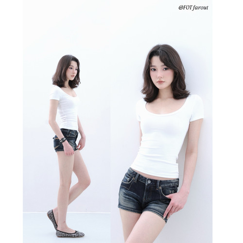 弹力低腰修身mini小短裤舒适
