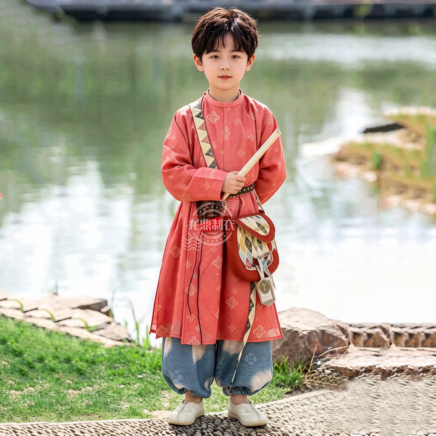 六一儿童汉服圆领袍演出服春夏秋图片