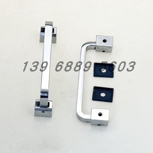 怡合达XAC47 折叠拉手LS12 L100长锌合金条形活动电柜门把手韩式