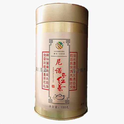 新品尼诺金罐特级滇红茶150g