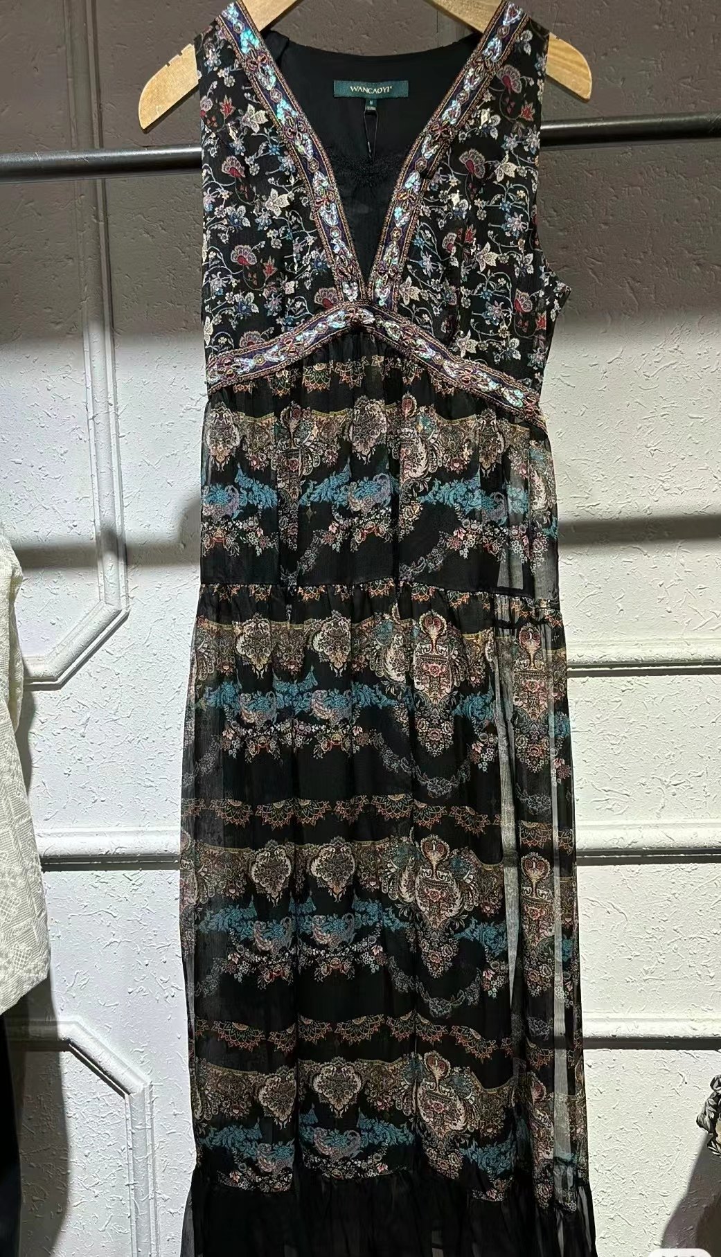 菀草壹国内代购女装专柜正品2024夏款新款连衣裙Q17121421-1399