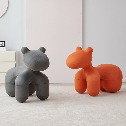 设计师小马椅子网红创意动物座椅