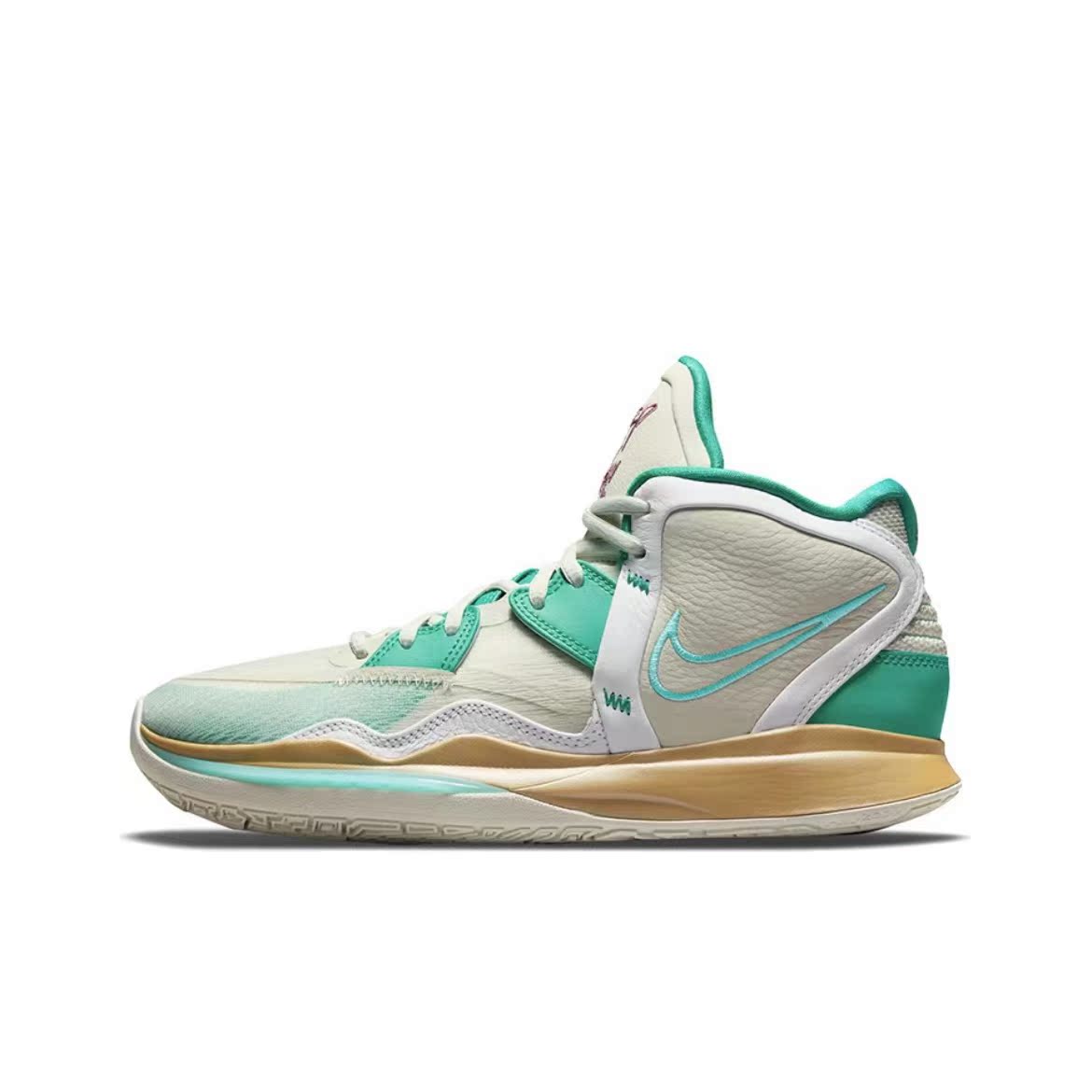 耐克Nike米绿实战中帮篮球鞋