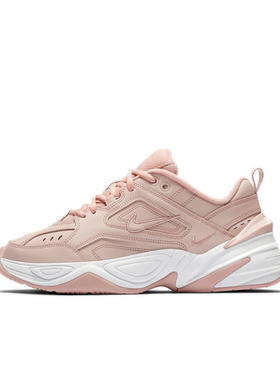 狐狸体育 耐克Nike M2K Tekno 藕粉舒适透气厚底休闲鞋AO3108-202